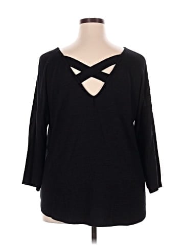 Meri Skye 3/4 Sleeve Top (view 2)