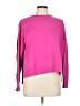 Worth New York 100% Cotton Color Block Pink Pullover Sweater Size L - photo 1
