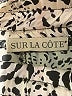 Sur La Cote Animal Print Ivory Casual Pants Size 26 - photo 4