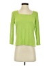 Ellen Tracy Green 3/4 Sleeve Top Size S - photo 1