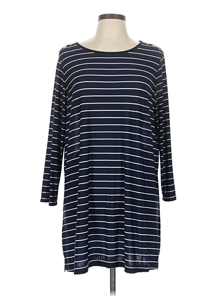 Pre-owned Susan Graver Casual Dress In Blue