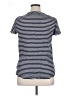 Caslon 100% Cotton Stripes Blue Short Sleeve Top Size XL - photo 2