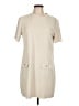 Zara Solid Ivory Casual Dress Size L - photo 1