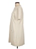 Zara Solid Ivory Casual Dress Size L - photo 5