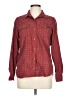 Eddie Bauer 100% Cotton Plaid Red Long Sleeve Button-Down Shirt Size L - photo 1