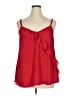 Torrid 100% Polyester Red Sleeveless Blouse Size 1X Plus (1) - photo 1