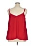 Torrid 100% Polyester Red Sleeveless Blouse Size 1X Plus (1) - photo 2