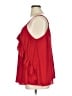 Torrid 100% Polyester Red Sleeveless Blouse Size 1X Plus (1) - photo 5