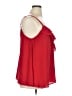Torrid 100% Polyester Red Sleeveless Blouse Size 1X Plus (1) - photo 4