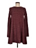 BCBGeneration Solid Burgundy Casual Dress Size M - photo 1