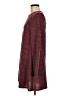 BCBGeneration Solid Burgundy Casual Dress Size M - photo 5