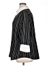 Fred David Stripes Black 3/4 Sleeve Blouse Size 1X - photo 5