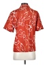 Shein Orange Short Sleeve Blouse Size 4 - photo 2