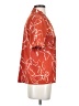 Shein Orange Short Sleeve Blouse Size 4 - photo 4