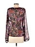 BCBGeneration 100% Polyester Purple Long Sleeve Blouse Size S - photo 2