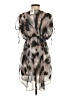 Jordan Taylor 100% Polyester Animal Print Gray Cocktail Dress Size S - photo 2
