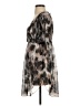 Jordan Taylor 100% Polyester Animal Print Gray Cocktail Dress Size S - photo 5