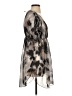 Jordan Taylor 100% Polyester Animal Print Gray Cocktail Dress Size S - photo 4