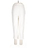One Step Up 100% Rayon Ivory Casual Pants Size L - photo 2