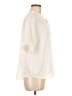 Ryegrass 100% Polyester Ivory Short Sleeve Blouse Size M - photo 4