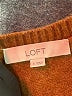 Ann Taylor LOFT Stars Brown Pullover Sweater Size S - photo 7