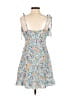 BCBGeneration Floral Blue Casual Dress Size S - photo 2