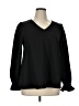 La Roque 100% Polyester Black Long Sleeve Blouse Size XL - photo 1