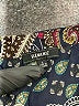 Elementz 100% Polyester Paisley Black 3/4 Sleeve Blouse Size L - photo 7