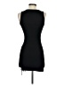 Aqua Solid Black Cocktail Dress Size XS - photo 2