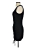 Aqua Solid Black Cocktail Dress Size XS - photo 5