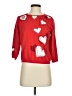 Alfred Dunner Hearts Red Pullover Sweater Size S (petite) - photo 1
