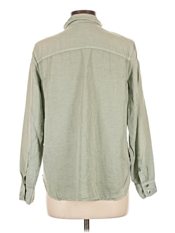 CALVIN KLEIN JEANS Long Sleeve Button-Down Shirt (view 2)