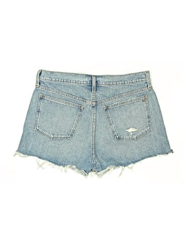 Madewell Relaxed Denim Shorts in Madera Wash: Side-Slit Edition (view 2)