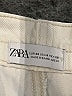 Zara Solid Ivory Khaki Shorts Size 6 - photo 3