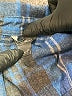 Eddie Bauer Plaid Blue Long Sleeve Button-Down Shirt Size XS - photo 7
