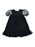 Le Chic 100% Polyester Black Blue Dress Size 116 cm - photo 1