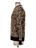 Rag & Bone/JEAN 100% Cotton Animal Print Brown Pullover Sweater Size XS - photo 5