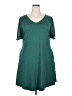 Unbranded Solid Teal Casual Dress Size 2X - photo 1