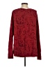 Athleta Paisley Burgundy Pullover Sweater Size S - photo 2