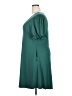 Unbranded Solid Teal Casual Dress Size 2X - photo 5