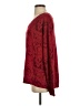 Athleta Paisley Burgundy Pullover Sweater Size S - photo 5