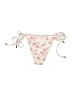 Elysiian Floral Pink Swimsuit Bottoms Size S - photo 2