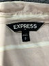 Express Outlet Stripes Tan Long Sleeve Button-Down Shirt Size S - photo 7