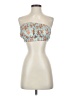 Sinesia Karol Tropical Blue Tube Top Size S - photo 1