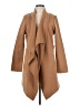 Lexi Drew 100% Polyester Tan Coat Size M - photo 1
