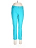 Hue Solid Blue Casual Pants Size L - photo 1