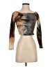 Assorted Brands Brown Long Sleeve Top Size XS - photo 1