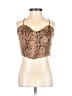 Zara Brown Sleeveless Top Size S - photo 1