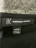INC International Concepts Solid Black Jumpsuit Size L - photo 3