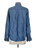 MICHAEL Michael Kors Blue Long Sleeve Button-Down Shirt Size S - photo 2